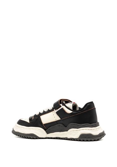 sneakers keith uomo nere e bianche in pelle MAISON MIHARA YASUHIRO | A13FW702BLACK